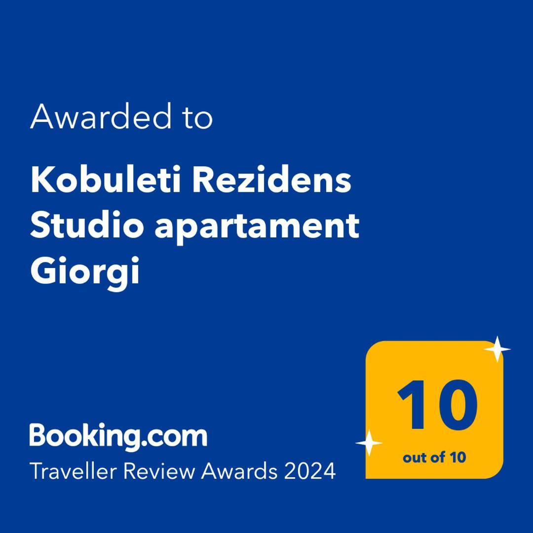 Kobuleti Rezidens Studio Apartament Giorgi Daire Dış mekan fotoğraf